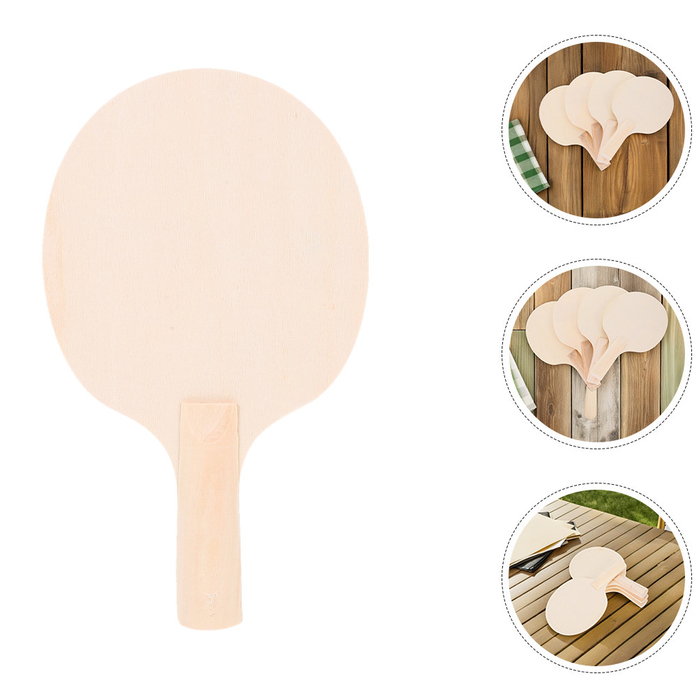 Table Tennis Paddle - 4Pair DIY Table Tennis Paddle Blanks