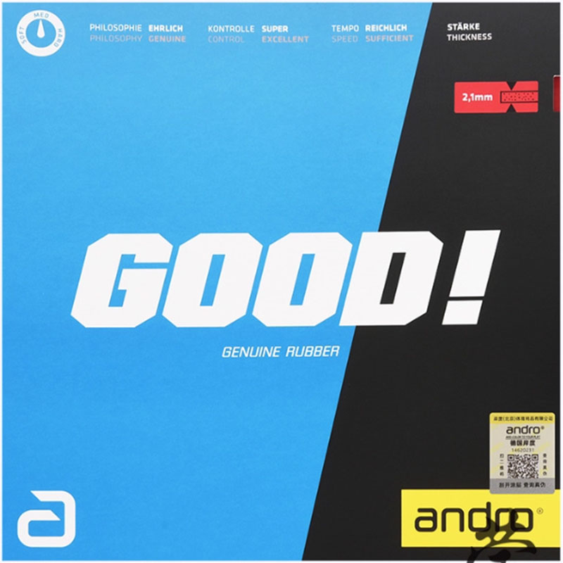 Table Tennis Grip - Andro GOOD Table Tennis Rubber Non