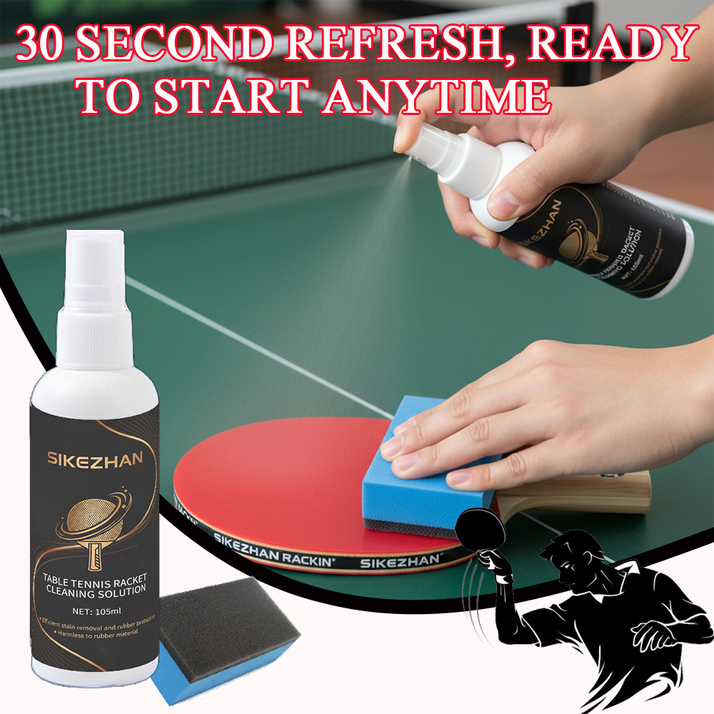 Table Tennis Association - Wash Free Table Tennis Racket Cleaning
