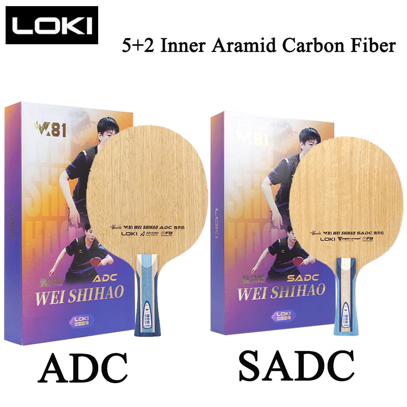 Table Tennis Paddle - LOKI W81 Series ADC SADC Table