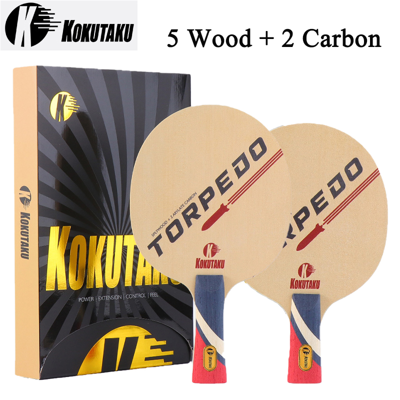 Table Tennis Paddle - KOKUTAKU TORPEDO Table Tennis Blade 5