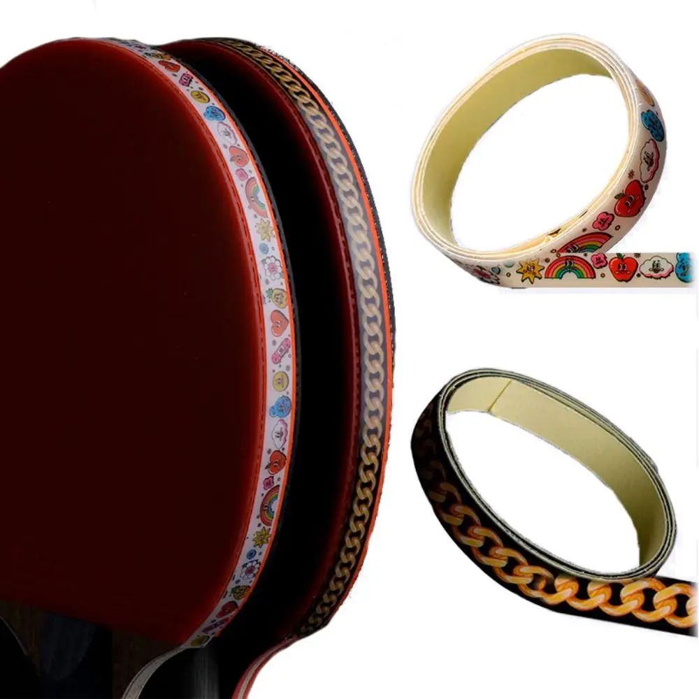Side Tape Racket - Multicolor Table Tennis Racket Edge Tape