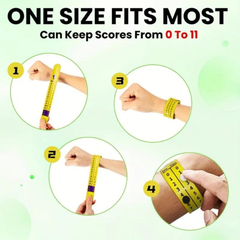 Pickleball Scorekeeper Wristba - Table Tennis Score recension och pris