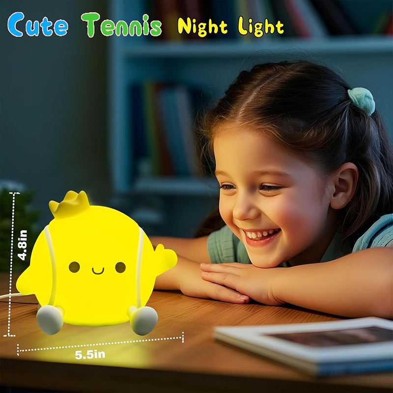 Cute Tennis Night Light Silico - Table Tennis Touch recension och pris
