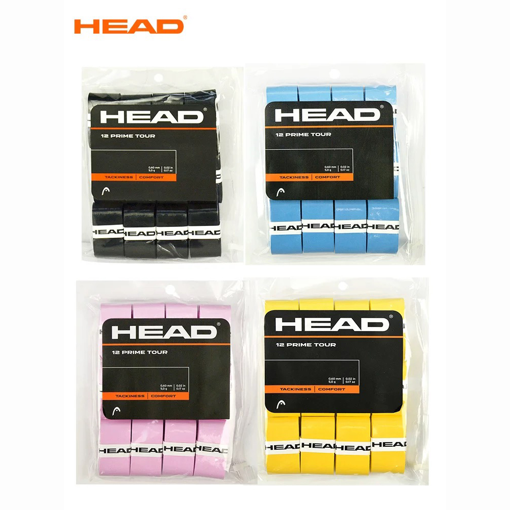 4/12Pcs HEAD Hand Glue Non-sli - Side Tape Racket recension och pris