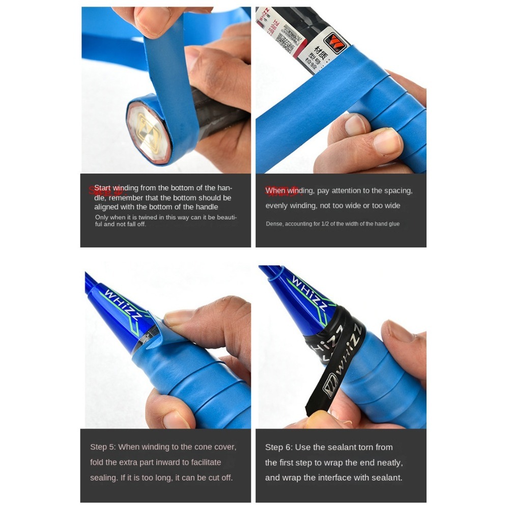 Original Overgrip Anti Slip Te - Side Tape Racket recension och pris