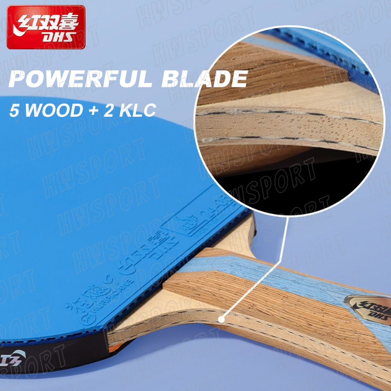 DHS 6 Star Color Table Tennis  - Table Tennis Review recension och pris