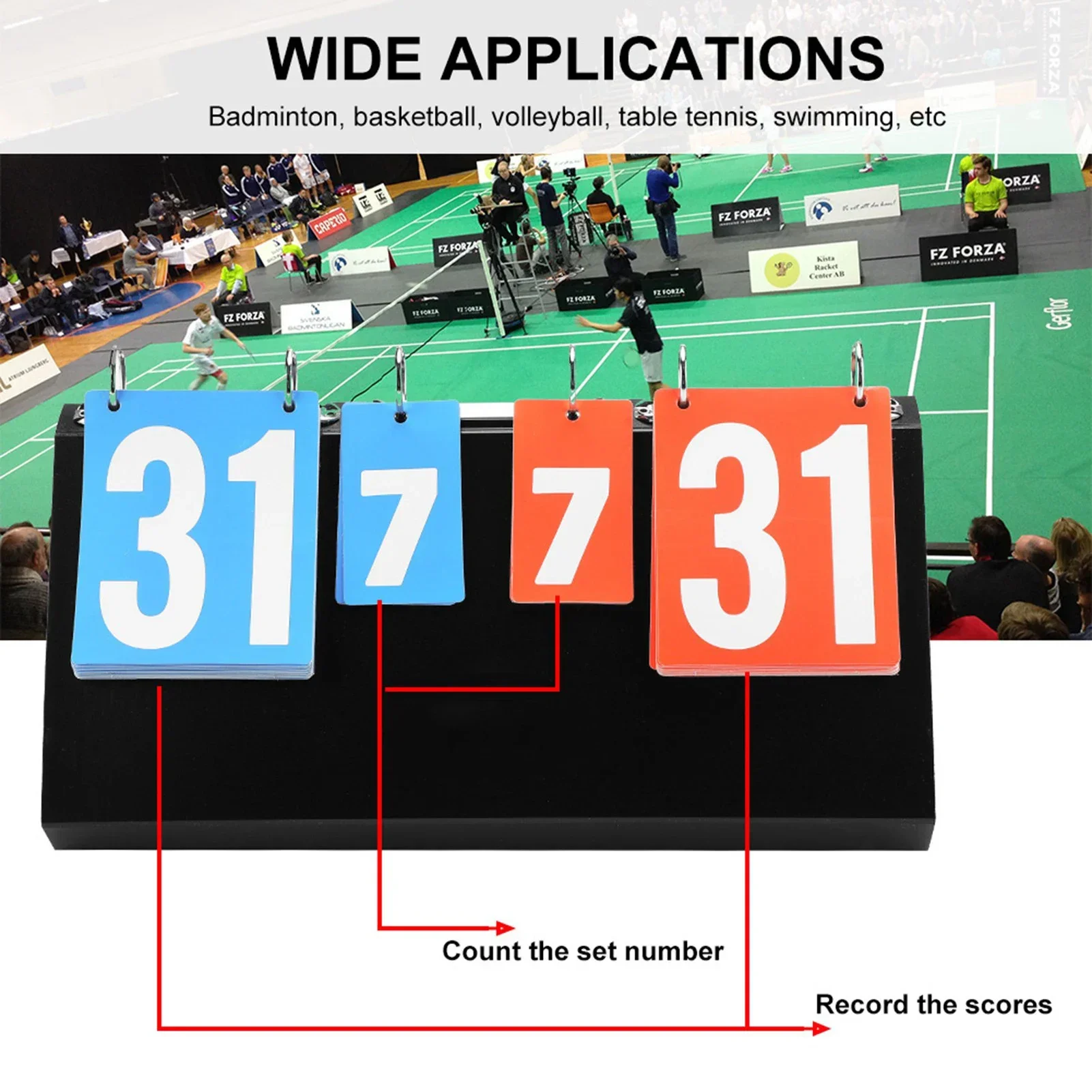 4 Digit Sports Competition Sco - Table Tennis Score recension och pris