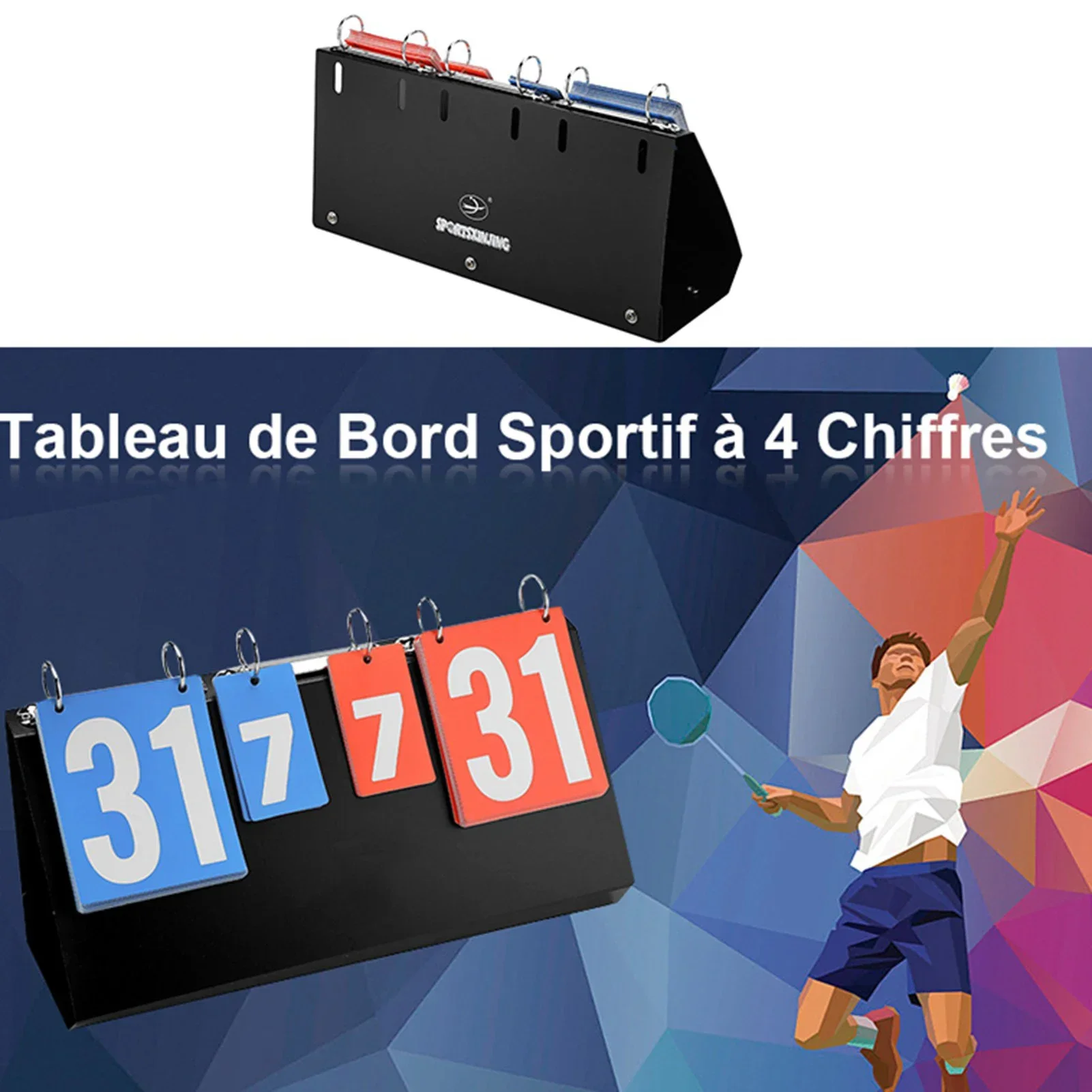 4 Digit Sports Competition Sco - Table Tennis Score recension och pris