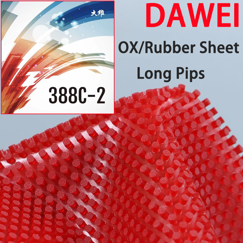 Long Pips OX Dawei 388C-2 Tabl - Table Tennis Xiom recension och pris