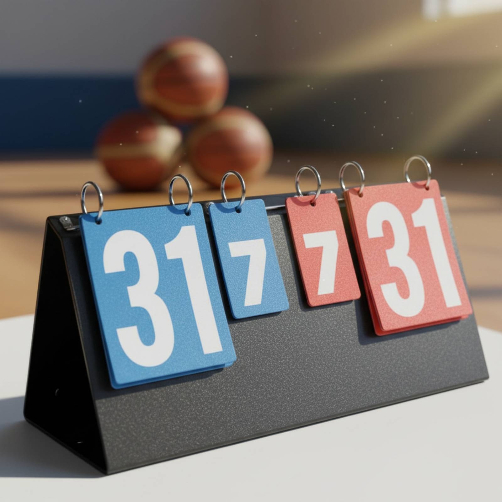Portable Flip Scoreboard Multi - Table Tennis Score recension och pris