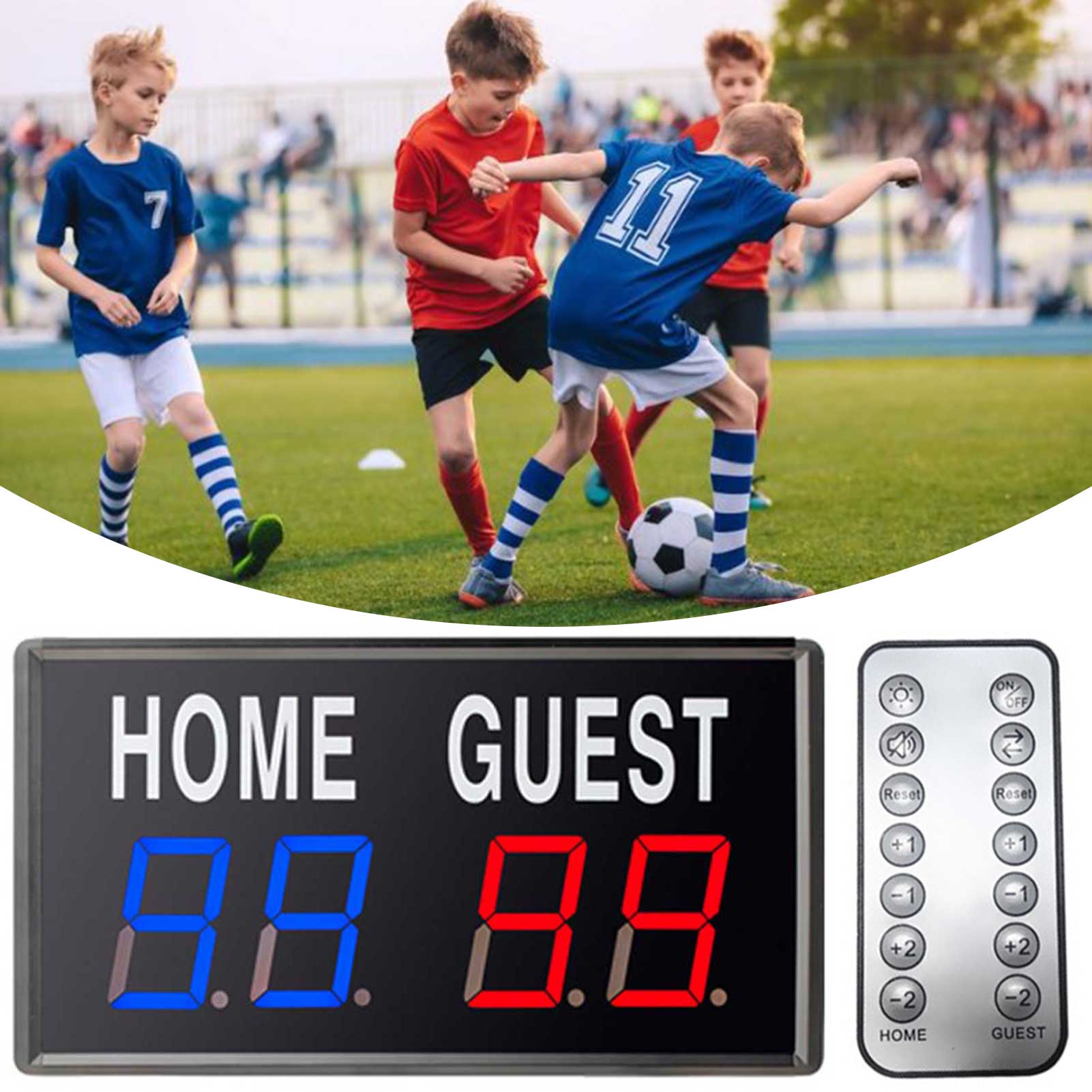 4-Digit LED Electronic Score K - Table Tennis Score recension och pris