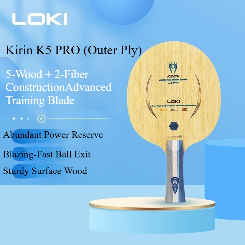LOKI Kirin K5 PRO Table Tennis - Table Tennis Paddle recension och pris