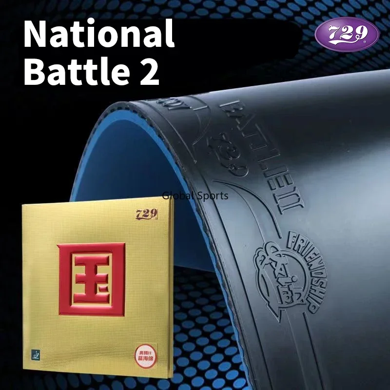 Original 729 BATTLE 2 NATIONAL - Table Tennis Grip recension och pris
