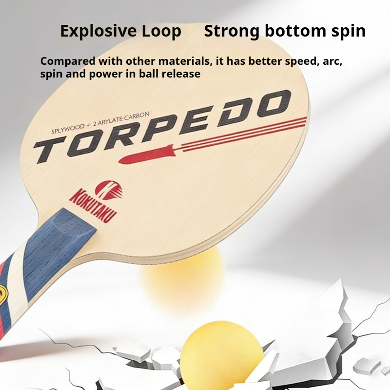 KOKUTAKU TORPEDO Table Tennis  - Table Tennis Paddle recension och pris