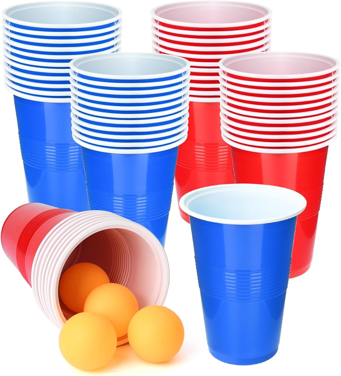 60 Pcs 16 Oz Plastic Party Cup - Table Tennis Kit recension och pris
