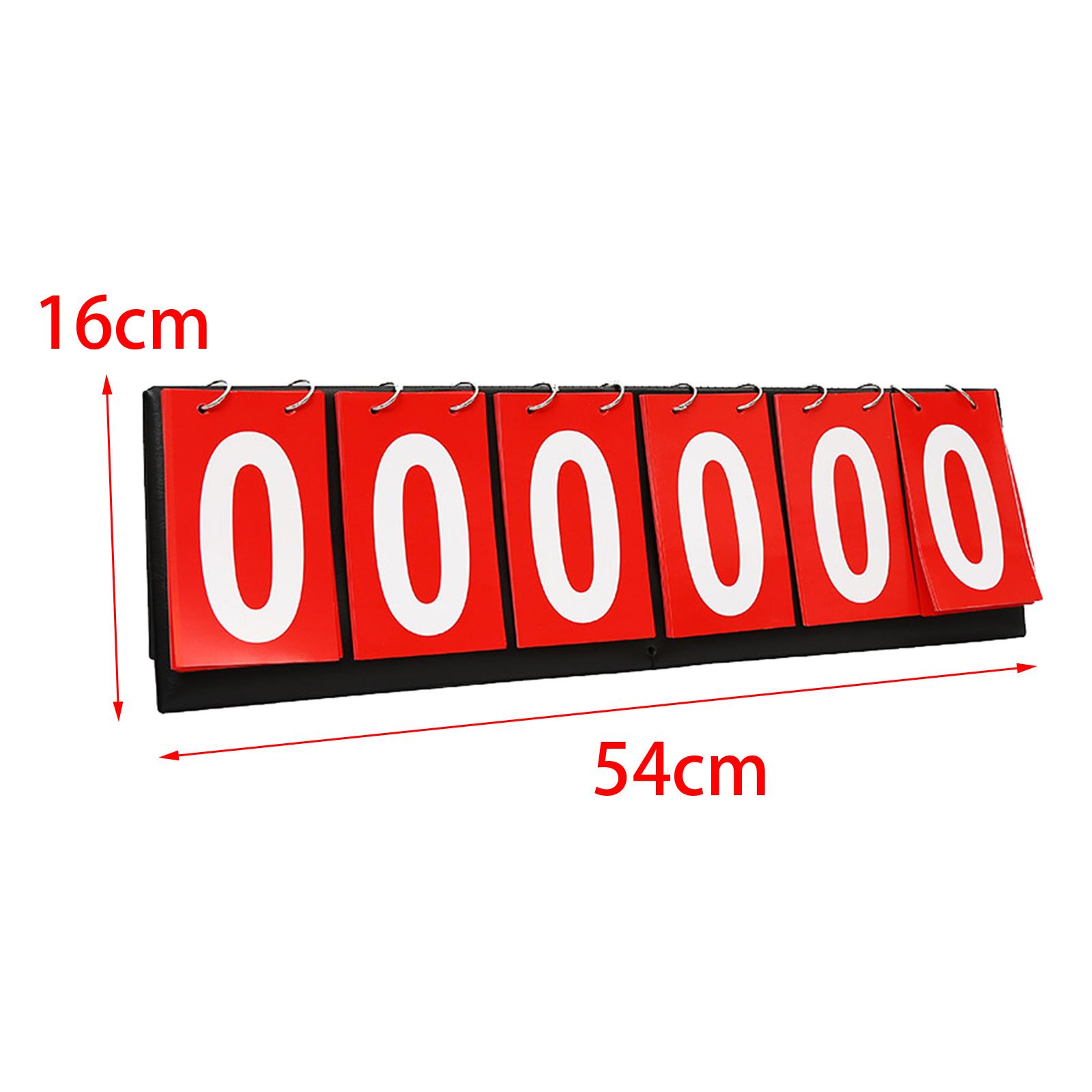 6- table scoreboard, portable  - Table Tennis Score recension och pris