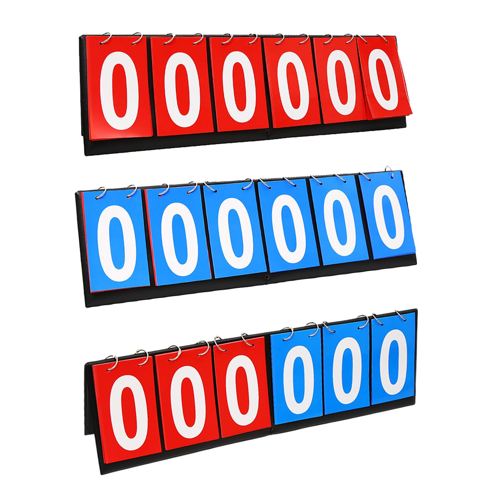 6- table scoreboard, portable  - Table Tennis Score recension och pris