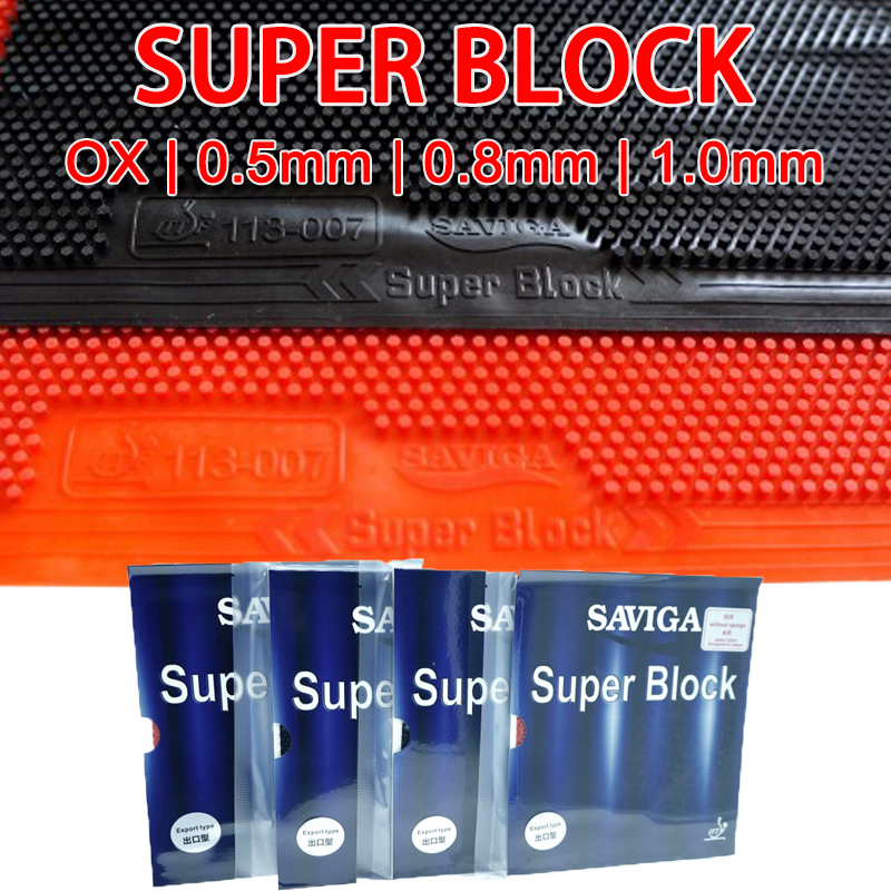 SAVIGA SUPER BLOCK OX Long Pip - Table Tennis Score recension och pris