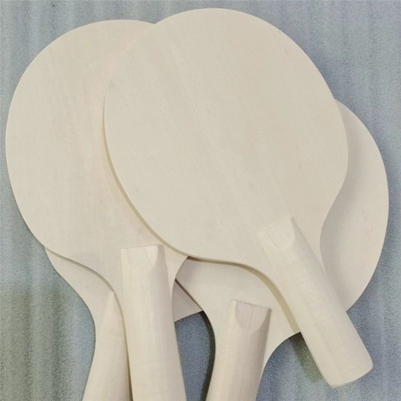 A12E-6Pcs Unpainted Wooden Tab - Table Tennis Kit recension och pris