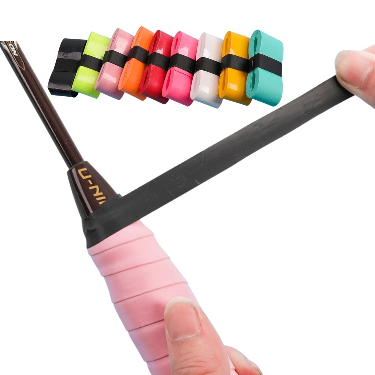 10Pcs Random Color Racket Grip - Side Tape Racket recension och pris